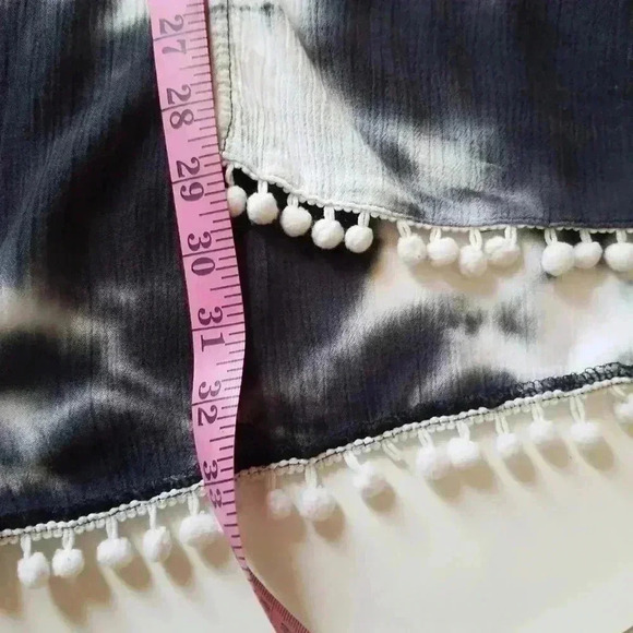 Audrey 3 + 1 tie dye long duster kimono - Picture 5 of 5